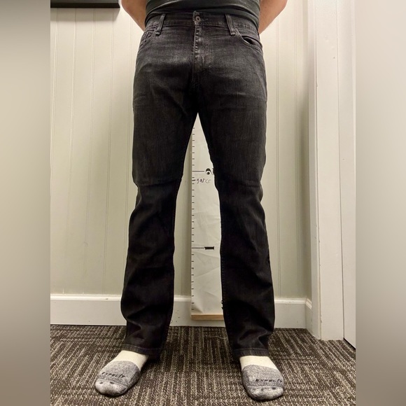Levi’s 513 Slim Straight Jeans - Black (W36 / L32) - Picture 1 of 5